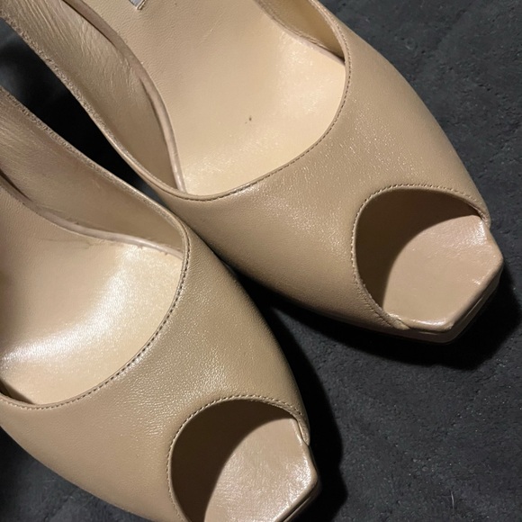 **NEW Jimmy Choo peep toe heels US size 10 - Picture 8 of 10